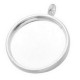 Metal Basic Cabochon Pedant / Setting Ø20mm Silver